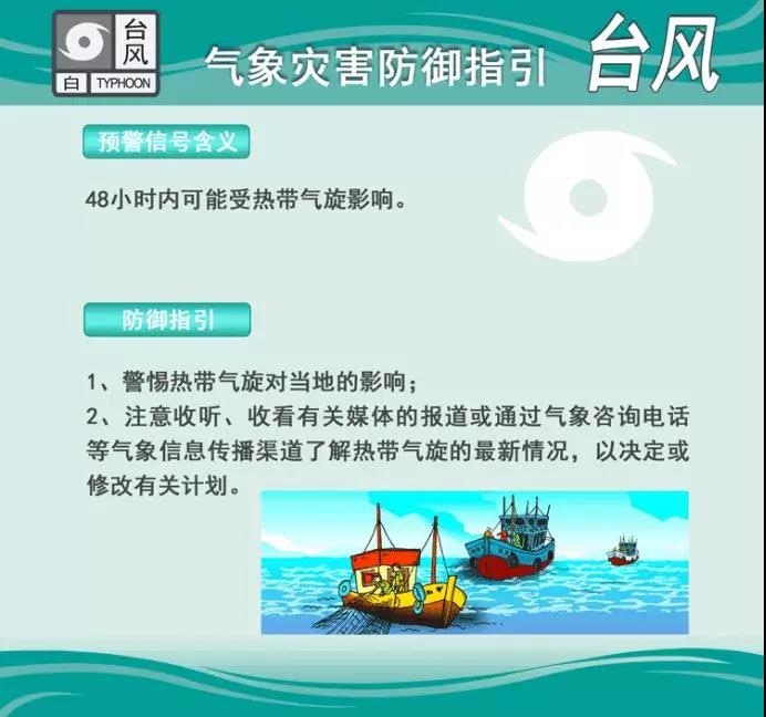 2018第4号台风登陆广东 将给惠州带来强降水