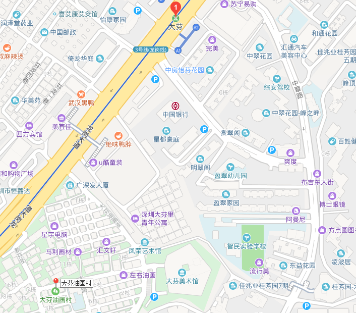 深圳地铁大芬站首末班车及出口查询