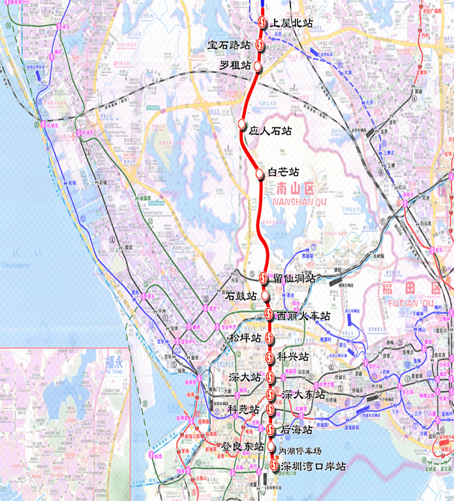 深圳打造智慧交通 四条地铁线采用无人驾驶深圳正全力打造“智慧交通”，在建的四条地铁线路(12号线、13号线、14号线、16号线)建成后将全部采用“无人驾驶”技术，从休眠、唤醒、出入库、洗车，到正线运行