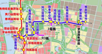 芜湖轻轨2号线线路图