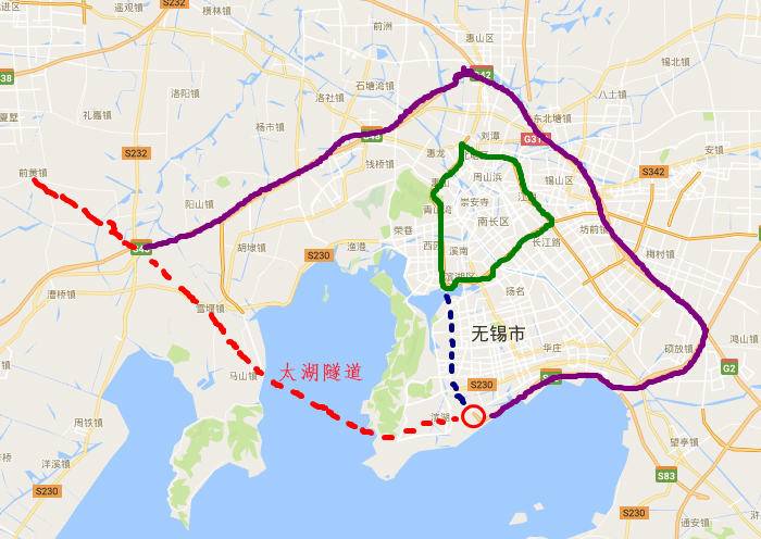 苏锡常南部高速公路简介走向规划图好处