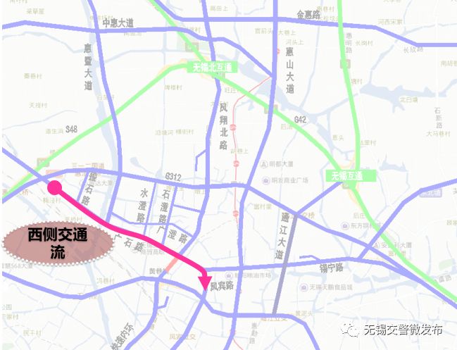 12月19日0点起 无锡凤翔高架主线上跨广石路段高架桥将封闭