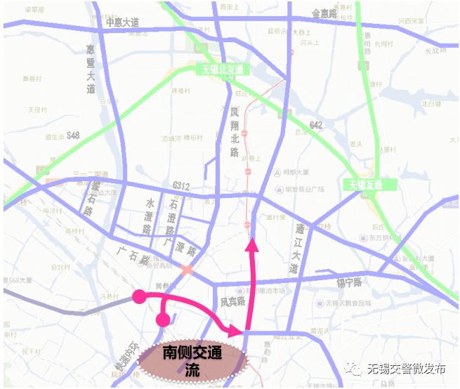 12月19日0点起 无锡凤翔高架主线上跨广石路段高架桥将封闭