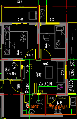 西安曹家堡公租房户型图鸟瞰图一览