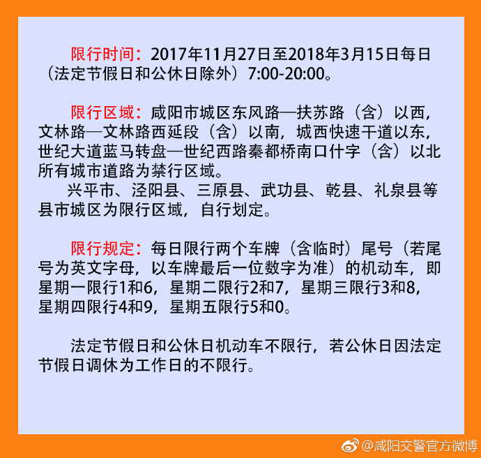 2021陕西各市限行规定- 西安本地宝