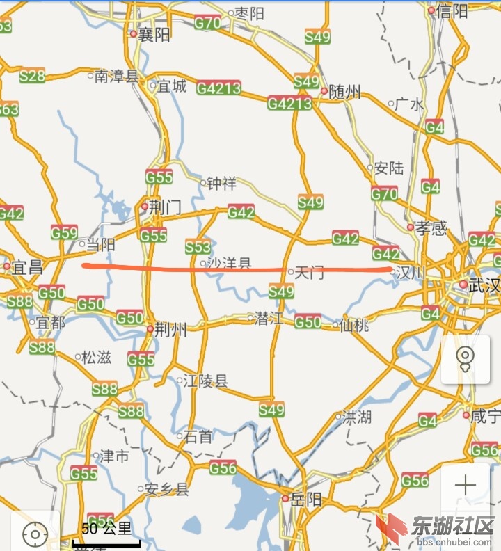 宜昌高速公路规划网一览