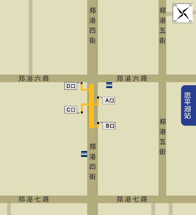 郑州地铁恩平湖站末班车时间及出入口信息（接驳公交+地标）