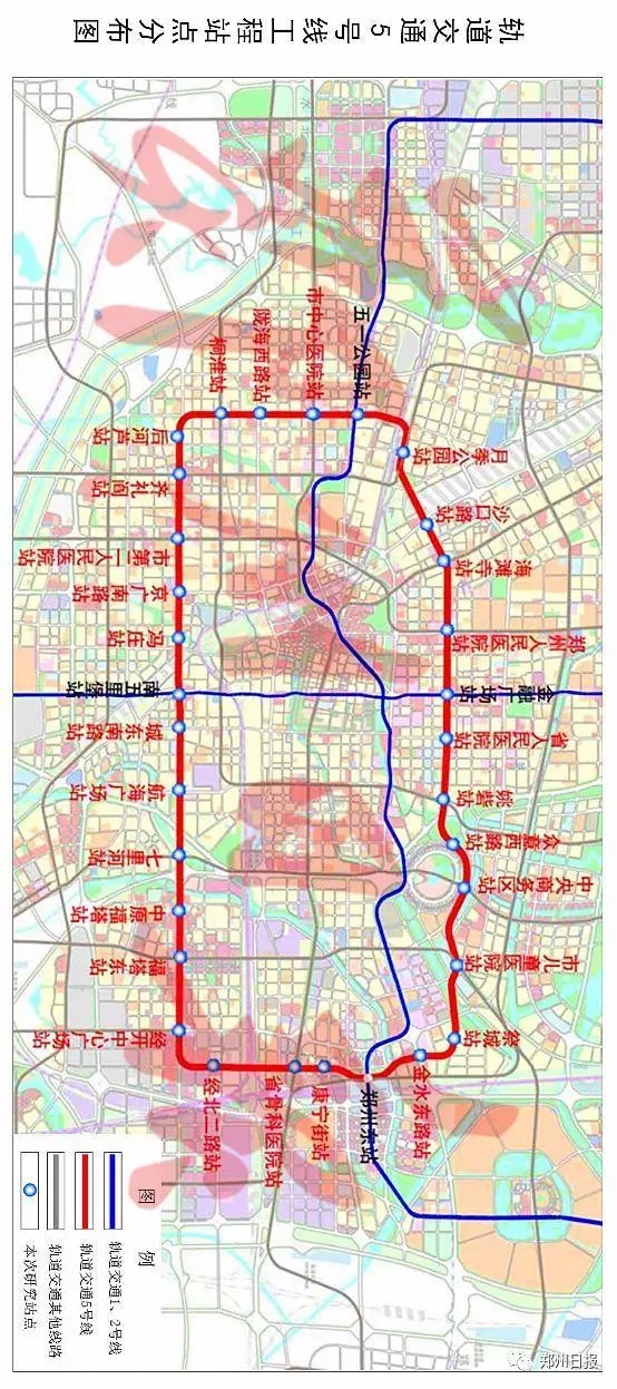 2023郑州地铁17号线换乘站点