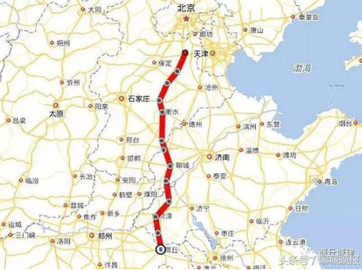 雄安到商丘的高鐵線路會在哪些地方設站?- 保定本地寶