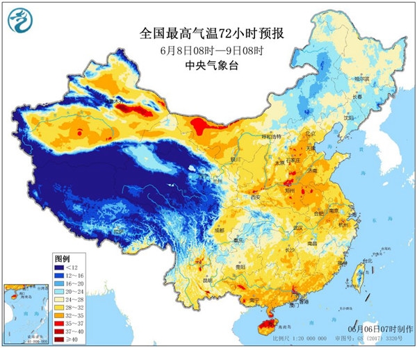 高考天气地图(高考天气地图出炉卜)