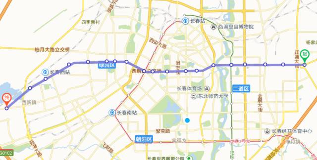 长春地铁二号线运营时间定了明年6月30日