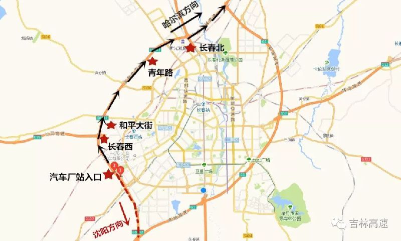 2018清明期间吉林省高速公路施工路段绕行方法 长春本地宝