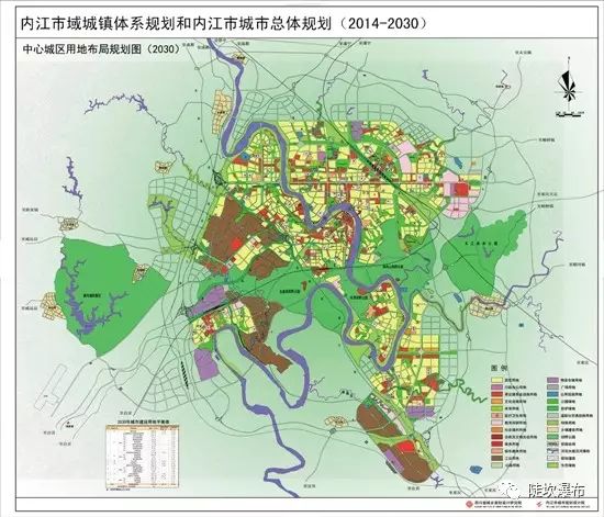 内江高桥镇占地规划图图片