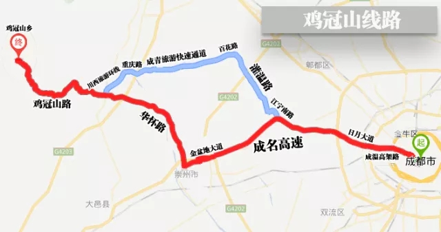 成青快速通道路线图图片