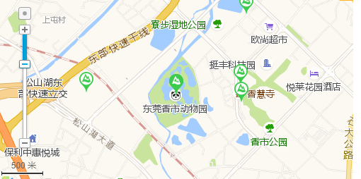 香市动物园地图图片