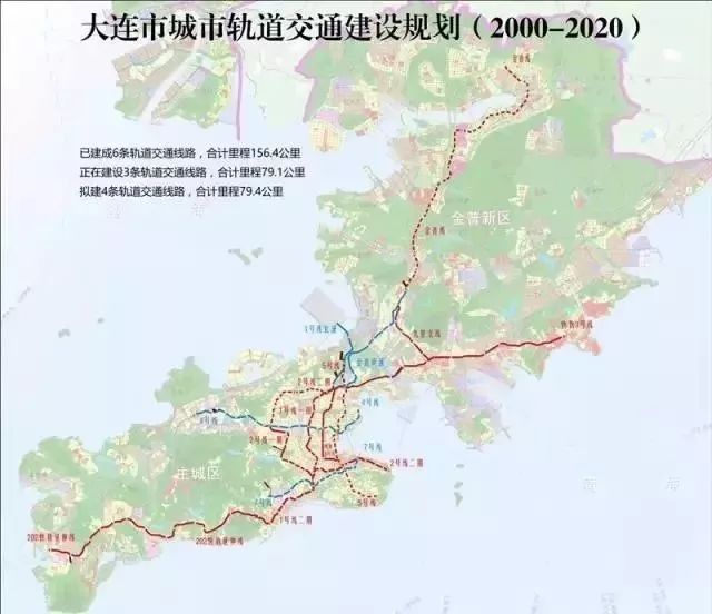 大連地鐵5號線2018年最新動態 18個途徑站點路線圖