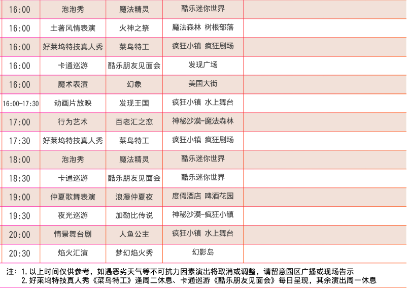 2019大连发现王国夜场攻略(门票 时间 项目)