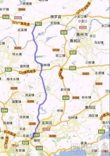 交通頻道 交通動態 > 博深高速線路圖博深高速公路是廣東省中部南北向