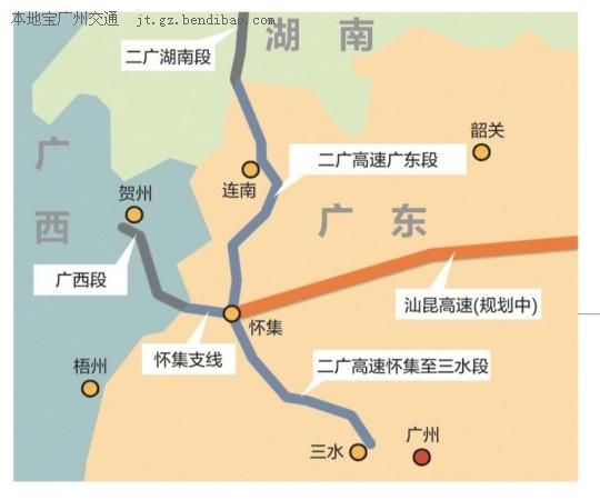 二广高速广东段12月底全线通车