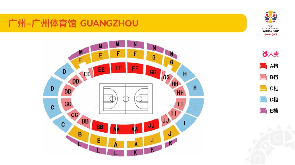 2019籃球世界盃廣州站時間地點門票