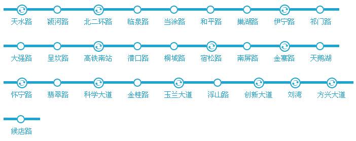 合肥地铁四号线走向图图片