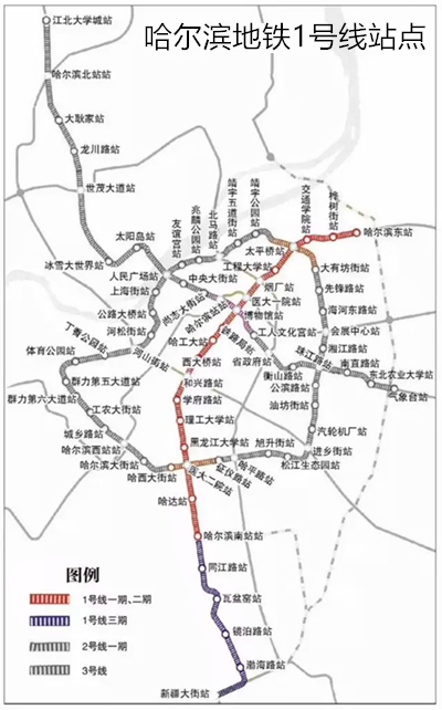 哈尔滨地铁1号线