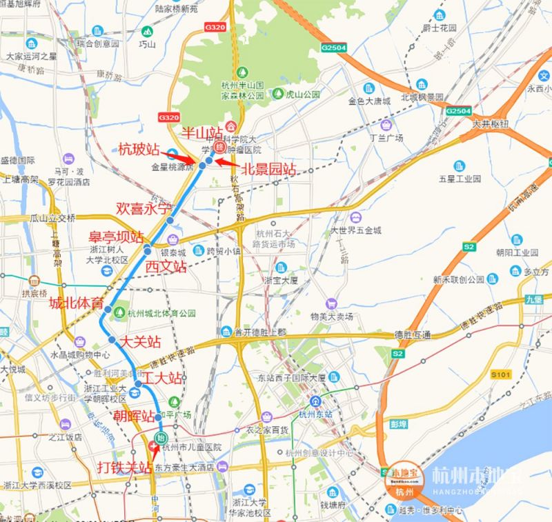 杭州水上巴士时刻表_杭州水上巴士线路图_水上巴士站点_杭州本地宝