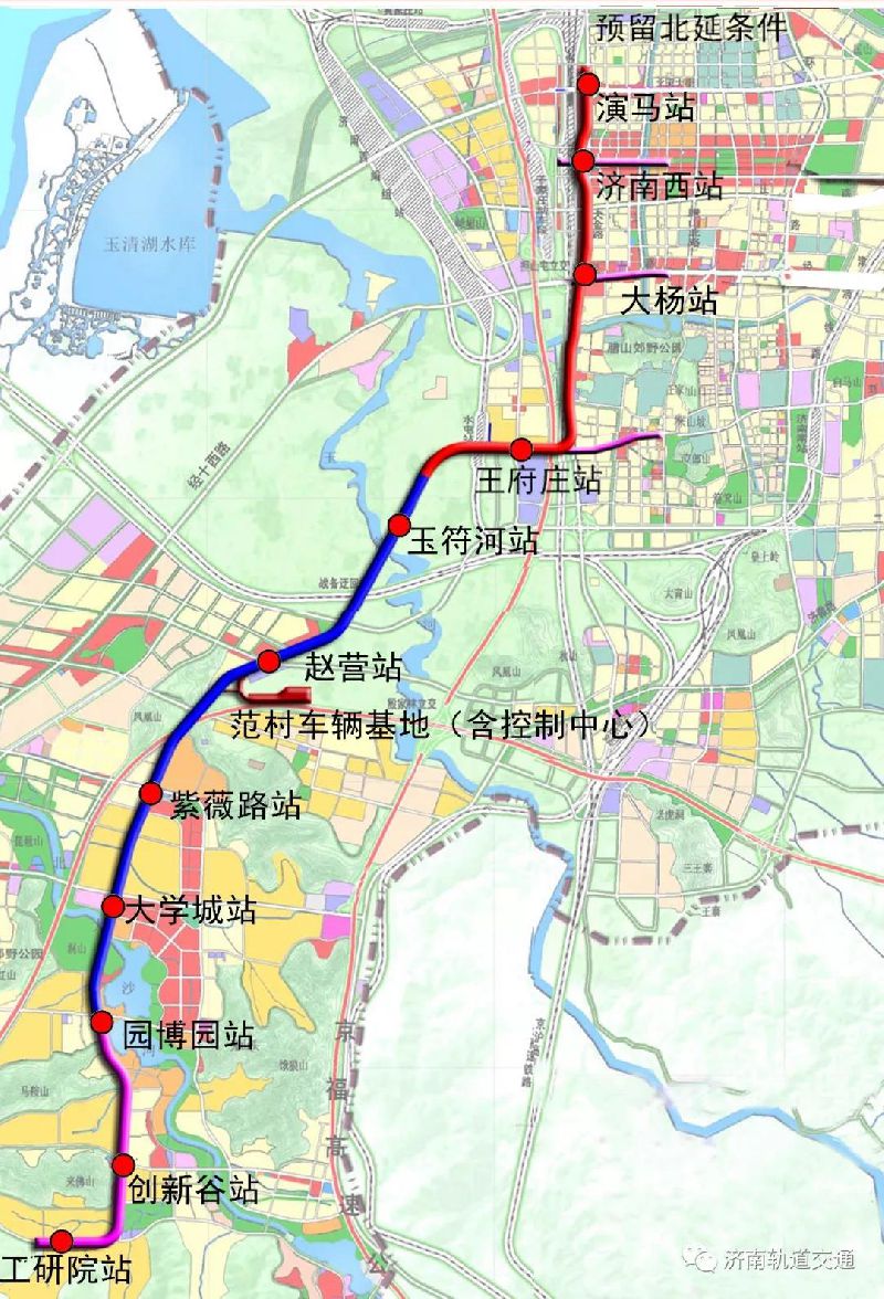 濟南地鐵r1線一期什麼時候通車11個站點名單公佈