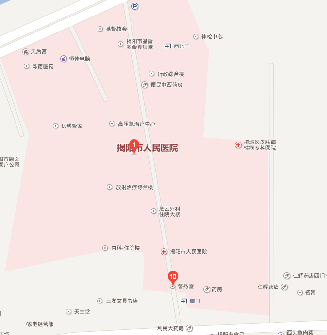 邢台市人民医院地图图片
