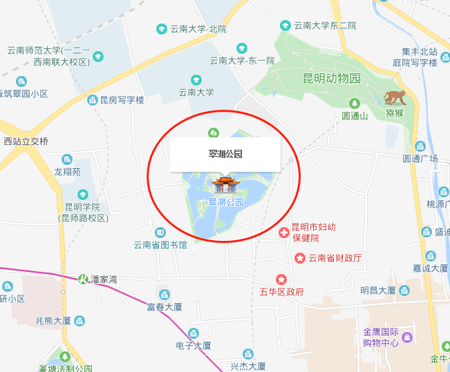 昆明东站地图图片