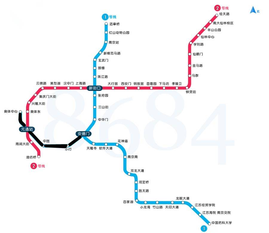 原一号线(划分到地铁10号线)地铁1号线最新消息:南京地铁将于线路割接