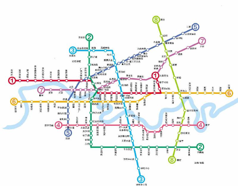 南宁2号地铁线路图图片