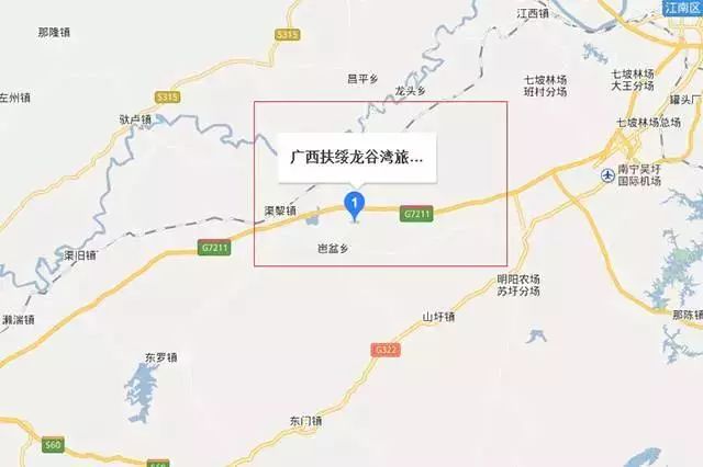 扶绥龙谷湾地图图片