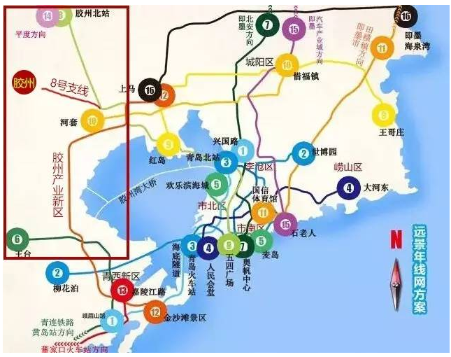 青岛地铁8号线支线图片