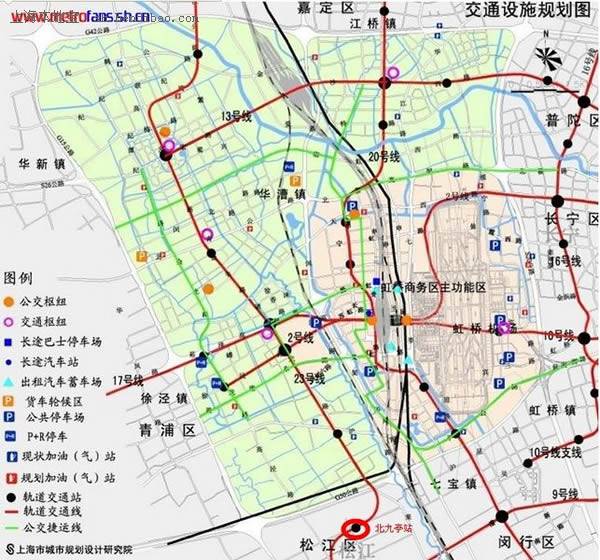 上海地铁23号线线路图