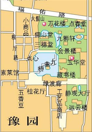 上海豫园地址 上海豫园在哪里