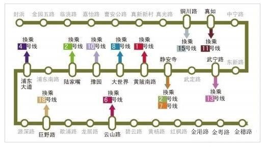 上海14号线线路图 最新图片