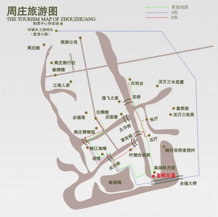 兴化周庄地图图片