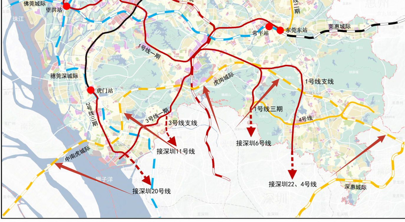 中虎龍城際東莞段近期開建最晚2030年建成