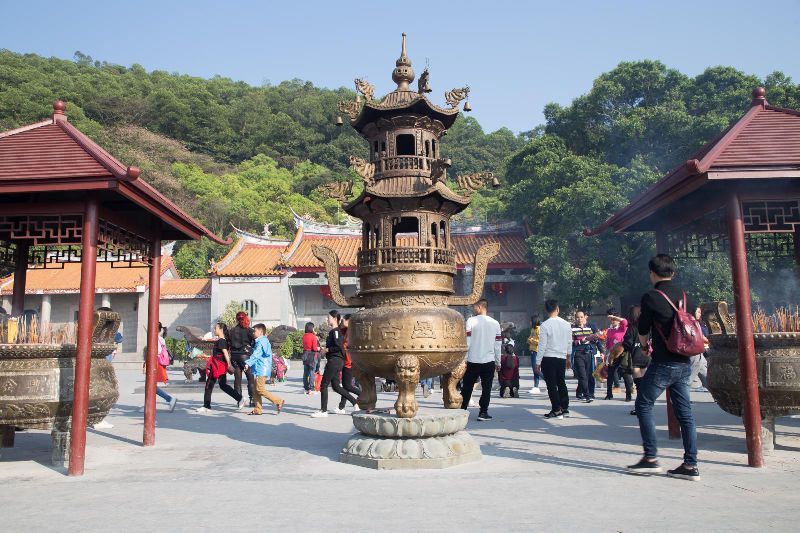 寶安福永鳳凰山-鳳巖古廟