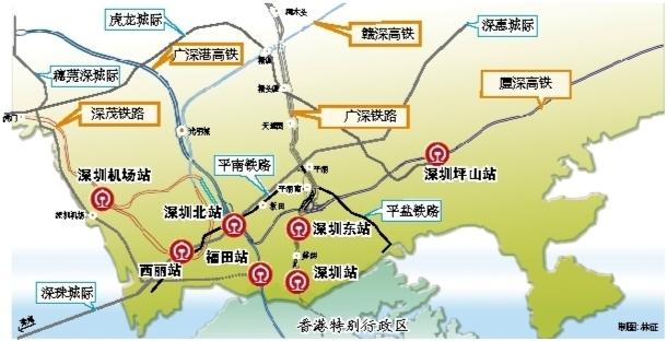 深圳高铁站有哪几个(附上地址 购票指南)