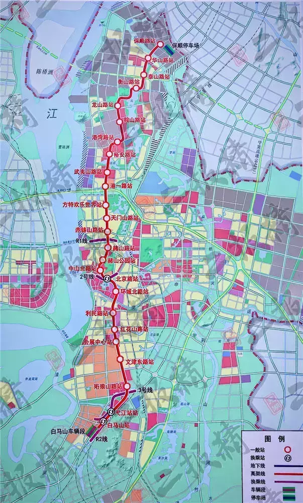 芜湖市轻轨规划图图片