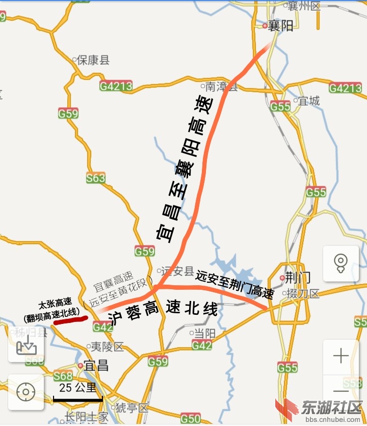 宜昌高速公路规划网一览