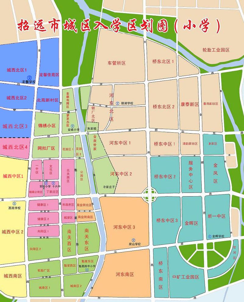 招远市小区分布地图图片